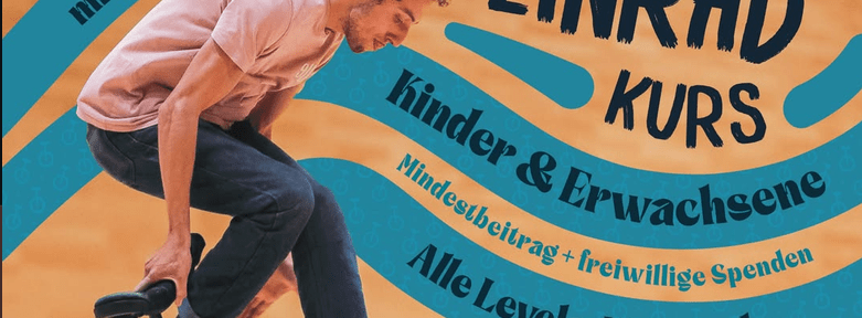 Lernen vom Profi – Urban Einradkurs mit Dao Shani in&nbsp;Dresden